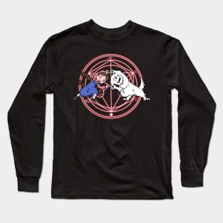 Fullmetal alchemist fusion- red glow Long Sleeve T-Shirt